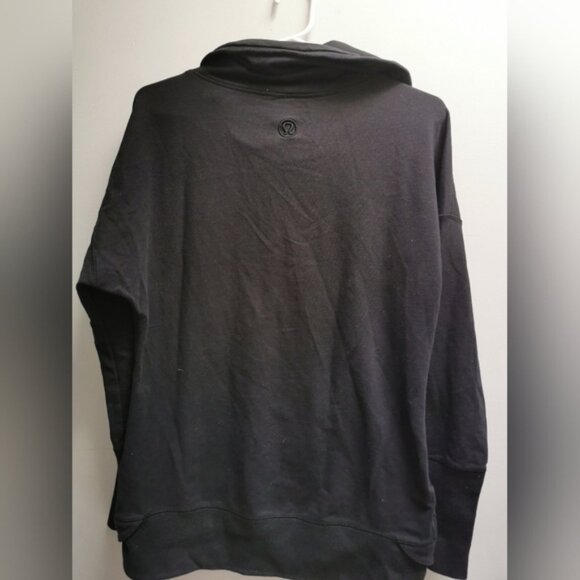 Lululemon Rest Day PulloverBlack size 10  ptp 23 - Picture 14 of 15